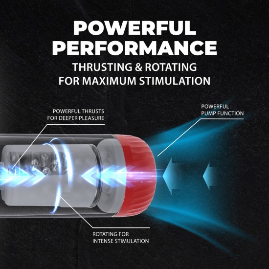 O masturbador StrokeMate oferece amplas possibilidades para você se divertir. A capa macia garante uma experiência confortável. Surpreenda-se a cada vez com o tamanho que você pode alcançar! Com o toque de um botão, o ma
