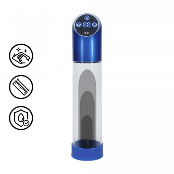Bomba Peniana Automática - Metal Blue