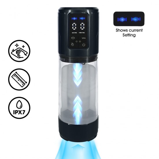 A bomba masturbadora automática UltraLift oferece amplas possibilidades de crescimento, manual ou automático. A manga de inserção suave garante uma experiência confortável. Surpreenda-se a cada vez com o tamanho que você