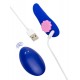 Vibrador de calcinha com clipe magnéticoControle remoto prático7 modos de vibração silenciososPode ser usado discretamente em calcinhasSilicone macio e aveludadoRecarregável – inclui um cabo USB Festa íntima para levar!O