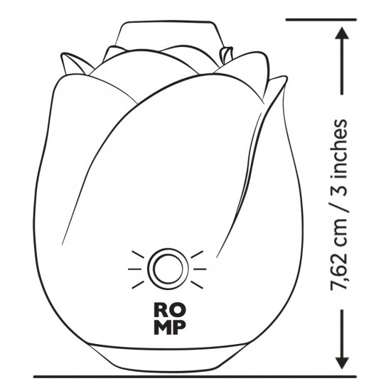 Pulsador com tecnologia Pleasure AirEm um design elegante de botão de rosaBrilha no escuroOrgasmos clitorianos intensos em um instante.Sem dessensibilização/superestimulação10 níveis de intensidade com o toque de um botã