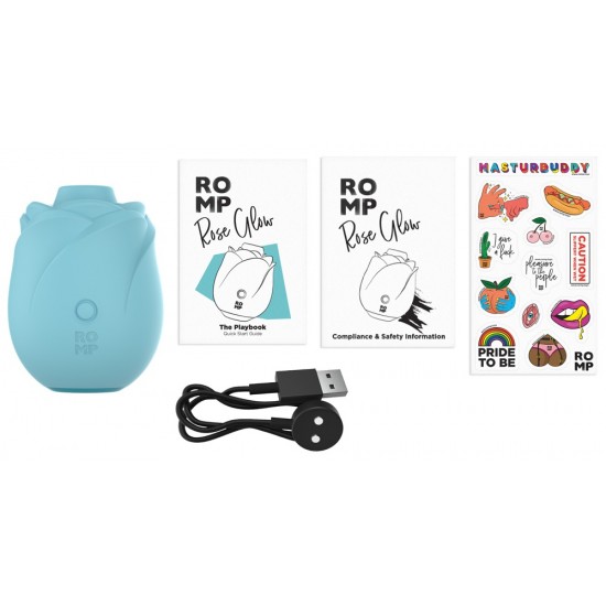 Pulsador com tecnologia Pleasure AirEm um design elegante de botão de rosaBrilha no escuroOrgasmos clitorianos intensos em um instante.Sem dessensibilização/superestimulação10 níveis de intensidade com o toque de um botã