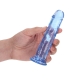 Pronto para um orgasmo CRISTALINO? Alcance o seu clímax com estilo com estes dildos transparentes e de formato bonito. Este dildo consegue ver através de si e sabe exatamente como gosta dele. Este dildo é adequado para u