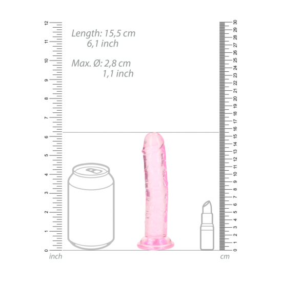 Pronto para um orgasmo CRISTALINO? Alcance o seu clímax com estilo com estes dildos transparentes e de formato bonito. Este dildo consegue ver através de si e sabe exatamente como gosta dele. Este dildo é adequado para u