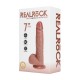 Divirta-se ao máximo com este dildo vibratório firme e macio ao toque, da RealRock®. Suas veias realistas de aparência natural no eixo, combinadas com o tamanho certo e design semelhante à pele, dão a você estimulação ex