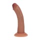 Este dildo de silicone de dupla densidade oferece o equilíbrio perfeito entre realismo e conforto, graças à sua inovadora construção de duas camadas. O núcleo interno firme proporciona uma sensação sólida e satisfatória