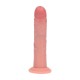 Este Dildo de silicone de dupla densidade oferece o equilíbrio perfeito entre realismo e conforto, graças à sua inovadora construção de duas camadas. O núcleo interno firme proporciona uma sensação sólida e satisfatória