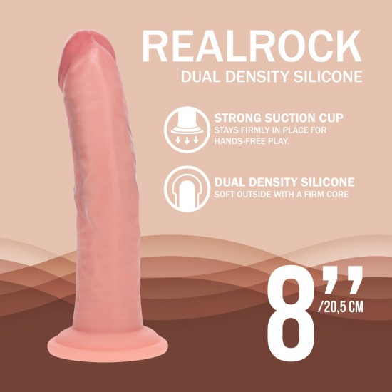 Este dildo de silicone de dupla densidade oferece o equilíbrio perfeito entre realismo e conforto, graças à sua inovadora construção de duas camadas. O núcleo interno firme proporciona uma sensação sólida e satisfatória