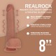 Este vibrador de silicone de dupla densidade oferece o equilíbrio perfeito entre realismo e conforto, graças à sua inovadora construção de duas camadas. O núcleo interno firme proporciona uma sensação sólida e satisfatór