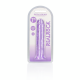 Dildo realista reto com ventosa - 7'' / 18 - Roxo Pronto para um orgasmo CRISTALINO? Alcance o seu clímax com estilo com estes dildos transparentes e de formato bonito. Este dildo consegue ver através de si e sabe exatamente como gosta dele. Este dildo é adequado para u