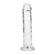 Dildo Realistico com ventosa - 6" Pronto para um orgasmo CRISTALINO? Alcance o seu clímax com estilo com estes dildos transparentes e de formato bonito. Este dildo consegue ver através de si e sabe exatamente como gosta dele. Este dildo é adequado para u