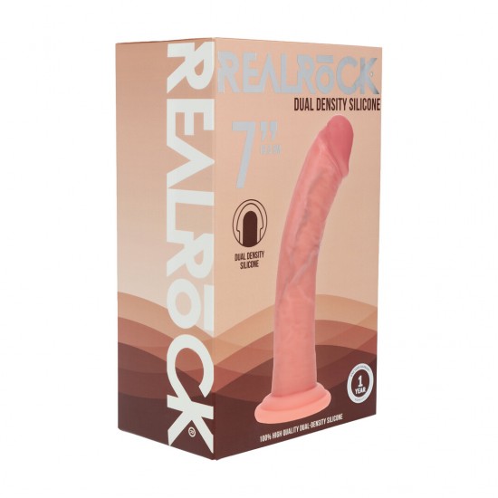 Este Dildo de silicone de dupla densidade oferece o equilíbrio perfeito entre realismo e conforto, graças à sua inovadora construção de duas camadas. O núcleo interno firme proporciona uma sensação sólida e satisfatória