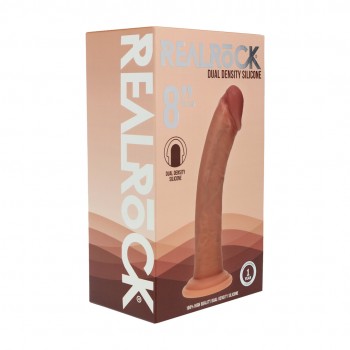 Dual Density Silicone Curved Realistic Dildo - 8