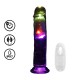 Experimente o máximo prazer com o dildo vibratório RealRock. Suas veias realistas, formato realista e textura macia, semelhante à da pele, proporcionam uma estimulação incrível. A potente ventosa permite o uso sem as mão