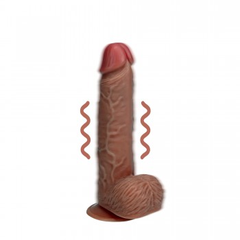 Realista com Vibração - 7" / 18 cm - Moreno