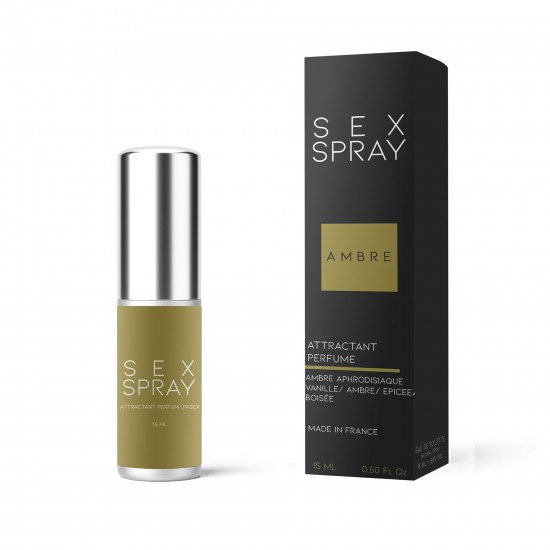 Sex Spray é um perfume masculino de forte efeito. O âmbar age como feromônios, uma substância animal que estimula diretamente o olfato sem contato físico. Sex Spray é uma eau de toilette sedutora composta por aromas afro