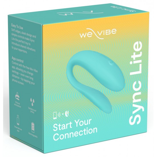 Para uma estimulação perfeita a dois!O vibrador em formato de C Sync Lite da We-Vibe proporciona prazer a ambos durante o sexo com mais de 10 modos de vibração. Com seu design renovado, o Sync Lite é mais fino e leve que