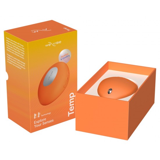 Vibrações intensas com mudanças de temperatura emocionantes!O vibrador de contato Temp, da We-Vibe, silencioso e compacto, aguça todos os sentidos durante a intimidade, graças às suas funções de aquecimento e resfriament