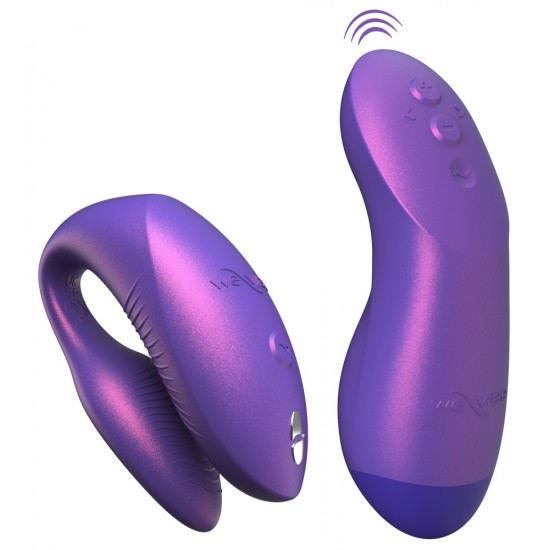 Para orgasmos compartilhados!O vibrador para casais Chorus Pro da We-Vibe possui 3 motores e proporciona prazer a ambos os parceiros com vibrações intensas durante o sexo. Graças à sua inovadora tecnologia Fusion Wave –