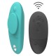 Para diversão discreta!O vibrador ergonômico Moxie+ da We-Vibe é perfeito para prazer sensual, discreto e sem usar as mãos. Possui 10 modos de vibração que podem ser controlados facilmente pelo prático controle remoto ou