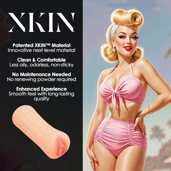 Conheça a Coleção XKIN Pin-Up, uma pequena e picante viagem ao passado, relembrando todos os seus devaneios mais ousados. Imagine donas de casa curvilíneas se curvando sobre a tábua de passar roupa, beldades na praia qua