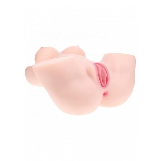 Olá, sou Ava, e apresento-lhes este molde de torso completo que captura minhas curvas com confiança e presença. Pesando mais de 20 kg, ele destaca a plenitude do meu busto e o equilíbrio natural do meu corpo. Suave, subs