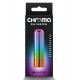 Sunrise by Chroma - uma coleção de vibradores finos e elegantes contendo vibrações robustas e prazeres coloridos. Resistente à água, recarregável e ideal para viagens. Dimensões do produto: 2,68 x 0,75 x 0,75 polegada