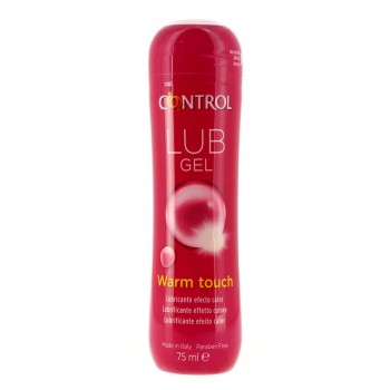 Gel Lubrificante Pleasure Gel Warm Touch Efeito Quente Control 75ml