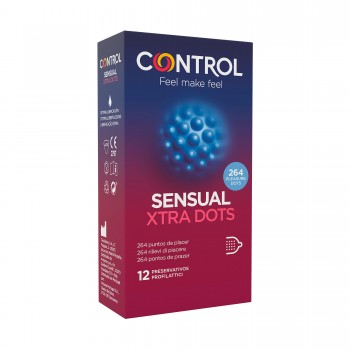Preservativos CONTROL SENSUAL Dots & Lines 12uni