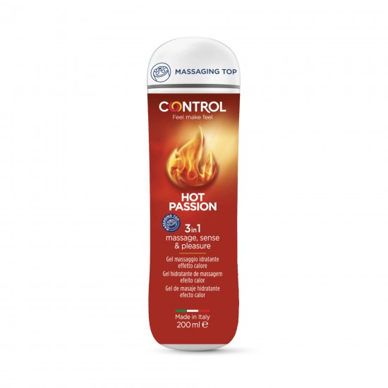 Gel Massagem Control HOT PASSION  3 IN 1