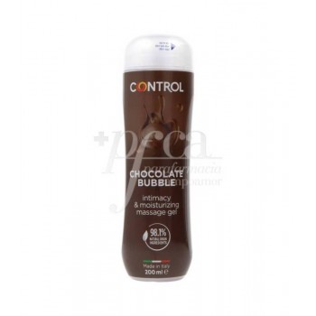 Control Bubble Chocolate Massage Gel 3 in 1