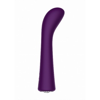 Vibrador Ponto-G Glimmer c/ Caixa Recarregável Discretion Roxo