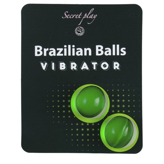 Conjunto 2 Bolas Explosivas Efeito Vibrador Conjunto de 2 bolas de lubrificante afrodisíaco com efeito de vibração e que criam uma sensação de bem estar e uma atmosfera sedutora.Ao contacto com o calor do corpo a bola dissolve-se em pouco tempo, libertando o l