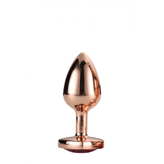 A coleção Gleaming Love apresenta este plug anal grande e brilhante com pedras preciosas. Feito de alumínio leve e liso, este brinquedo de prazer é fácil de deslizar e a base alargada garante uma sensação de segurança en