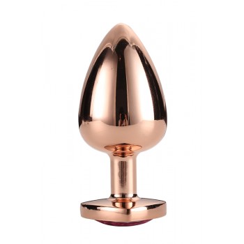 Plug anal grande GLEAMING LOVE Gold