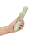 O Vibrador Loveline Rabbit possui 2 motores e 10 modos de vibração, é recarregável e à prova d'água. Feito em silicone ultra macio e ABS é seguro para o corpo, este vibrador foi concebido para incontáveis horas de prazer