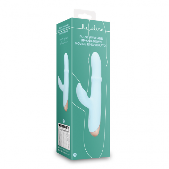 Vibrador Pulsante do tipo Rabbit com Anel interno que Sobe-e-Desce Vibrador Pulsante do tipo Rabbit com Anel interno que Sobe-e-Desce.