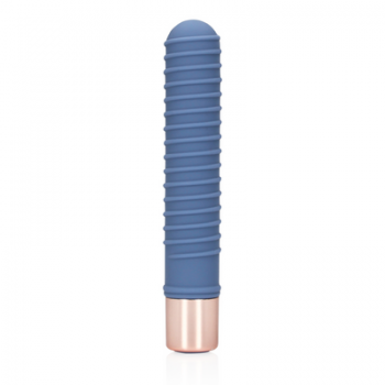 Mini Vibrador com Textura - Loveline - Azul