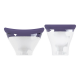 Bomba de Vácuo para Seios e Vagina com Vibração e Lingua - Roxo Bomba de Vácuo para Seios e Vagina com Vibração e Lingua - Roxo