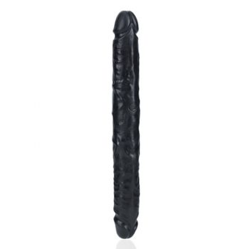 Dildo Realistico Duplo 12'' (30 cm) - Preto