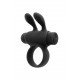 O  Rabbit Ring Silicone  é um anel vibratório para o pênis em forma de coelho, na cor preta. Possui bala recarregável, potente, silenciosa e removível. A bala tem 10 funções de vibração: 5 intensidades de vibra