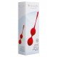 As  Love Balls  são bolas chinesas duplas, desenvolvidas exclusivamente para exercitar o assoalho pélvico. Feito de silicone 100% médico, muito macio e agradável e na cor rosa. Composto por um peso bastante lev