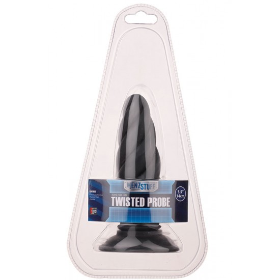 Plug anal de eixo flexível e formato espiral para uma estimulação extra satisfatória. Com forte base de sucção para que possa fixar o plug em qualquer superfície lisa, ou para que o possa utilizar sem preocupações. De fá