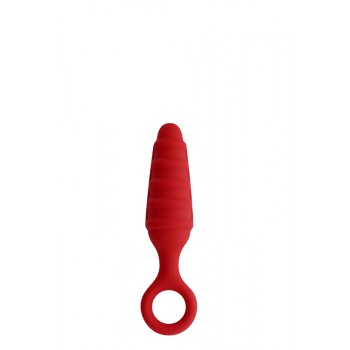Plug Anal Tapered Intruder Menzstuff 10cm Vermelho