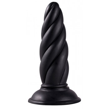 Plug Anal Twisted Probe Menzstuff 13cm Preto
