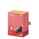 Double Fun estimula fortemente ambos os parceiros durante o sexo. O formato em U é ajustado tanto por dentro quanto por fora - garantindo uma sensação sedutora para o clitóris, ponto G e pênis. Habilitado para aplicativo