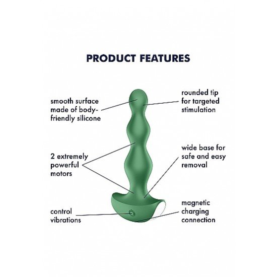 Plug anal Satisfyer Lolli-Plug 2 (verde)
