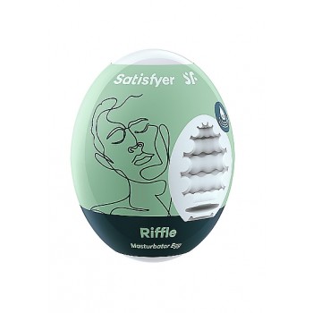 Masturbator Egg Single Riffle