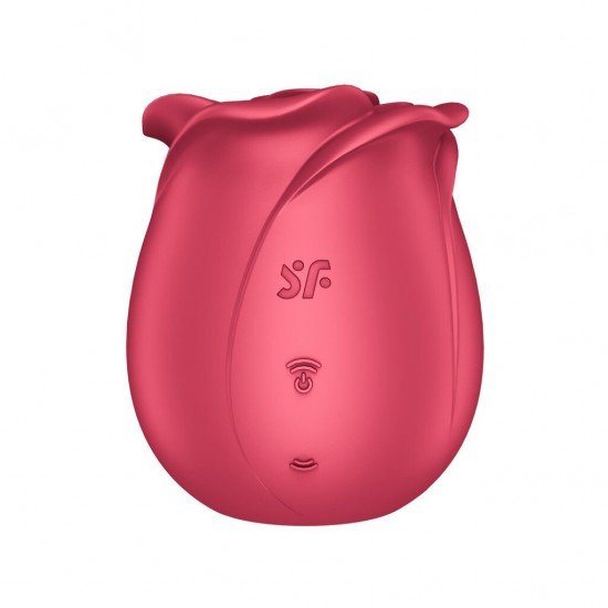 Deixe o seu desejo florescer como nunca antes e eleve o seu tempo solo com o Satisfyer Pro 2 Modern Rose, um vibrador de ondas de pressão que combina perfeitamente a estética moderna com o poder das tecnologias da Satisf