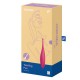 Estimulador Twirling Fun magenta Satisfyer Estimulação versátil com o Satisfyer Twirling FunCom a ponta estreita e firme e as vibrações circulares, o Satisfyer Twirling Fun é adequado para todas as zonas erógenas: seja para estimulação dos mamilos ou do clitóris
